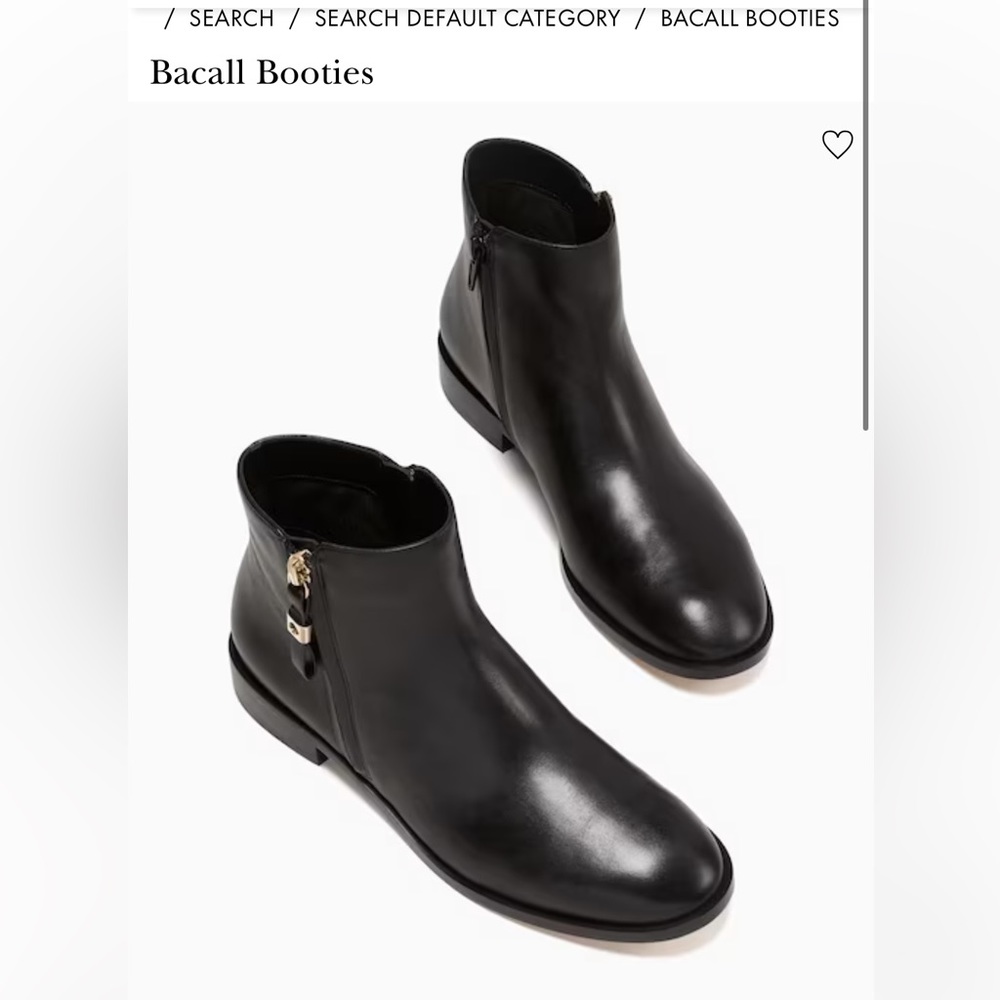 Kate Spade Bacall black leather booties - Picture 8 of 9